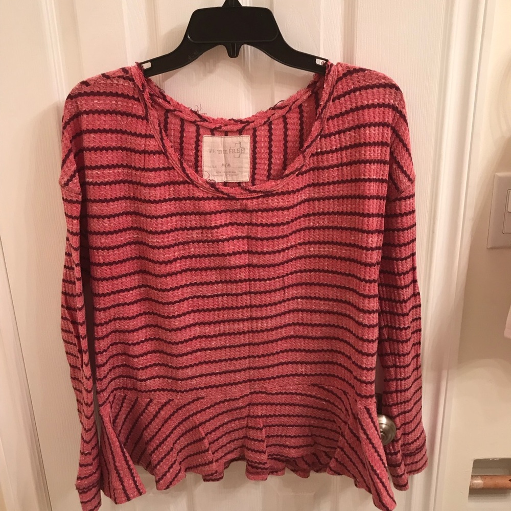 Free People long-sleeved shirt